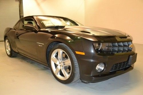 Chevy camaro ss rwd manual v8 6.2l coupe 2door power leather cd keyless 1 owner