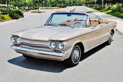 Very rare automatic a/c car 1963 corvair convertible as nice as they get super