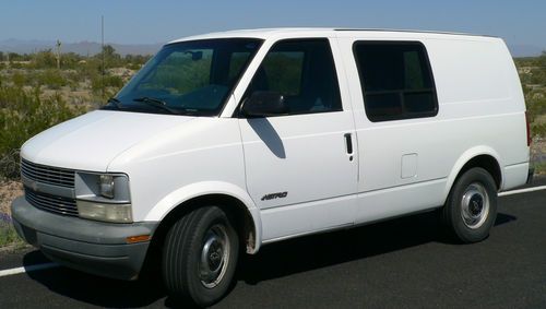1997 astro cargo van, custom trim, ivory white, vortec 4300 v6 sfi