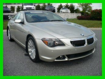 2005 bmw 645 ci used 83,300 miles v8 automatic rwd coupe 6 series navigation