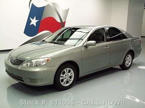 2005 toyota camry le cruise control leather alloys 77k texas direct auto