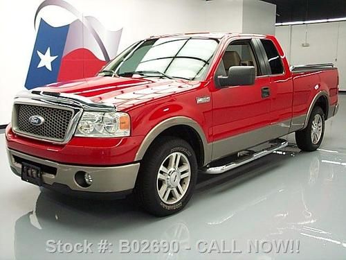 2006 ford f-150 lariat supercab leather side steps 56k texas direct auto