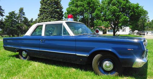 66 belvedere***authentic mopar kansas state patrol car***  383 w/ cop goodies!