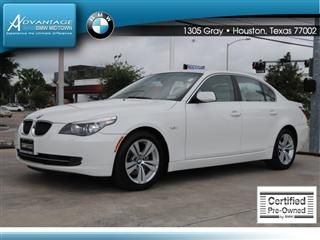 2009 bmw certified pre-owned 5 series 4dr sdn 528i rwd