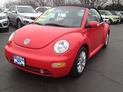 Red hot!! vw beetle convertible!! low miles low price!! super clean!!