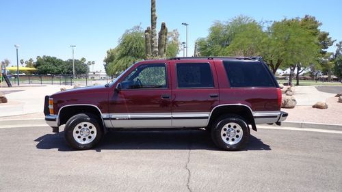 1995 chevrolet tahoe 4x4 sports utility vehicle 4-door 5.7l truck suv chevy nr