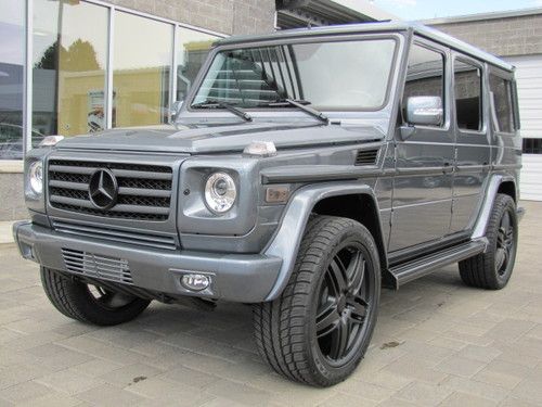 2012 mercedes-benz g-550 custom blacked out g-wagon