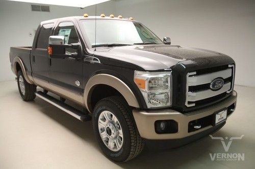2013 king ranch crew 4x4 fx4 navigation sunroof leather heated 20s aluminum v8