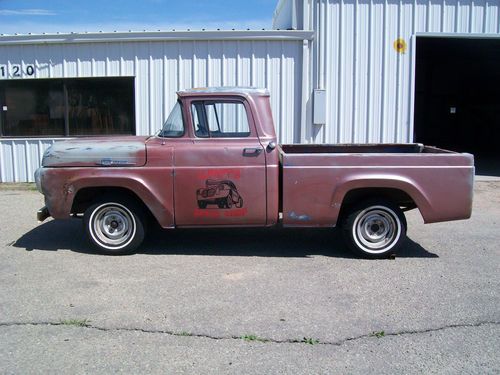 1958 ford f-100 pickup truck drives &amp; stops