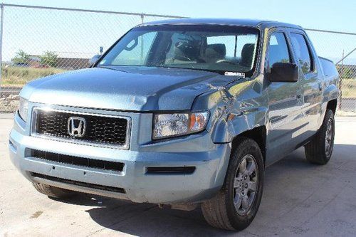 2008 honda ridgeline rtx damaged clean title runs! priced to sell export welcome