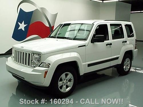 2012 jeep liberty sport 3.7l v6 auto one owner only 26k texas direct auto