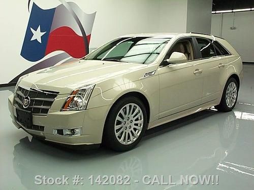 2010 cadillac cts awd nav rear cam climate leather 13k texas direct auto