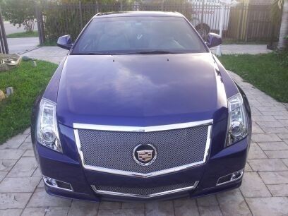 2012 cadillac cts coupe like new rare blue color exterior