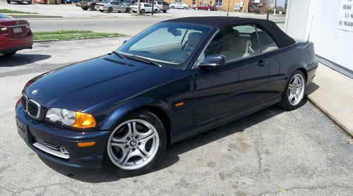 2001 bmw 330ci  convertible 2-door 3.0l m3 sport package loaded