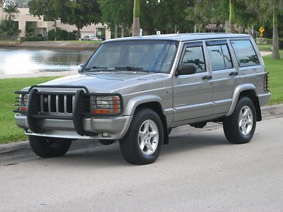 2001 00 99 98 jeep cherokee sport 4x4 1own non smoker only 47k miles no reserve!