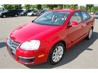 One 1 owner 31k low mileage vw certified limited leather red carfax certified