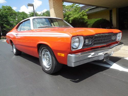 1974 plymouth duster incredible daily driver 318 cold air super clean