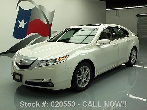 2010 acura tl sunroof htd leather paddle shift only 17k texas direct auto