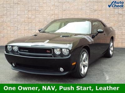 R/t manual coupe 5.7l hemi v8 leather chrome wheels one owner