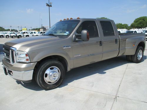 F350 6.0 powerstroke xlt trim crew cab long bed pickup truck - as is reposession