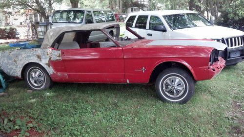 1966 ford mustang convertible project