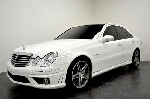 2009 mercedes benz e63~6.3l~amg~navi~lthr htd~ 51k miles only~we finance