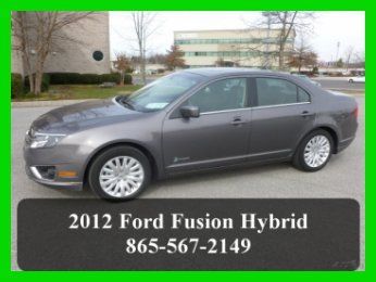 2012 ford fusion hybrid, 14k miles, moonroof, htd. seats, leather