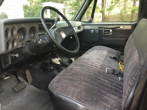 Buy Used 1987 Chevy V10 Silverado Stepside K10 Gmc 4wd In