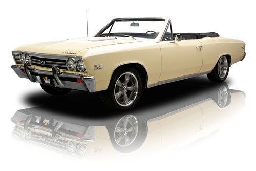 Frame-off restored chevelle ss convertible 396 v8 th400