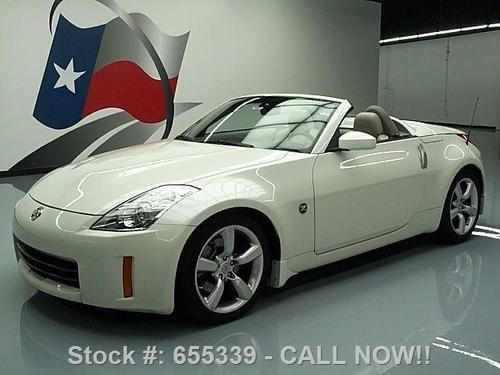 2007 nissan 350z touring roadster auto leather nav 66k texas direct auto