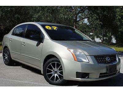2007 nissan sentra s, 2.0l 4 cyl, just one owner, clear title, no reserve.