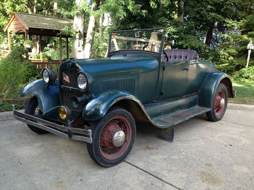 1929 model a ford roadster streamliner old school hot rod wwii jalopy salt flat