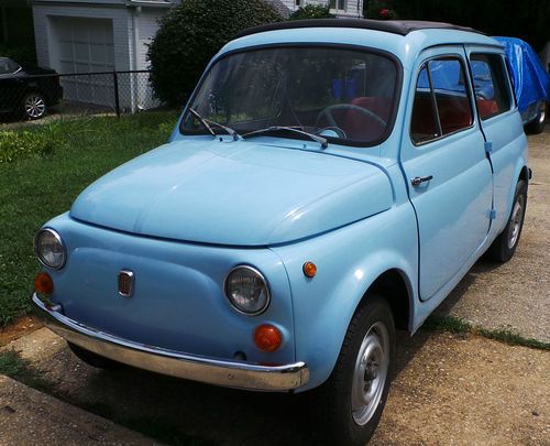 1973 fiat 500 giardiniara station wagon