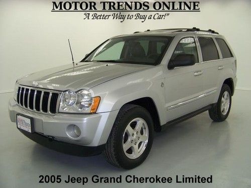 2005 4x4 limited navigation roof leather htd seats jeep grand cherokee 67k