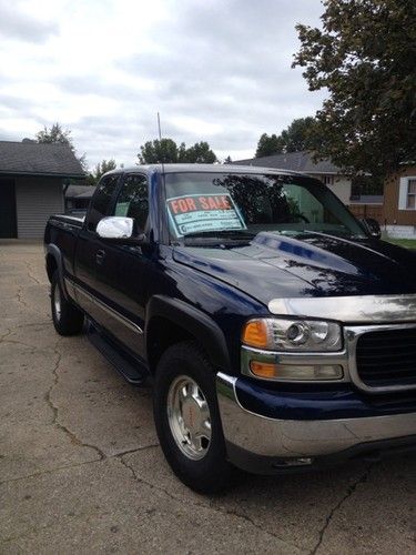 Buy Used 2000 Gmc Sierra 1500 Slt Extended Cab Pickup 4 Door 5 3l
