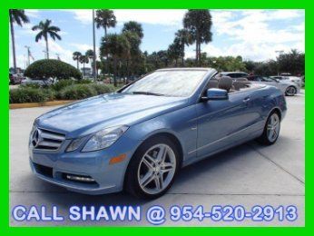 2012 e350 cpo certified convertible, quartz blue!!, amgpackage, p1,navi,camera!!