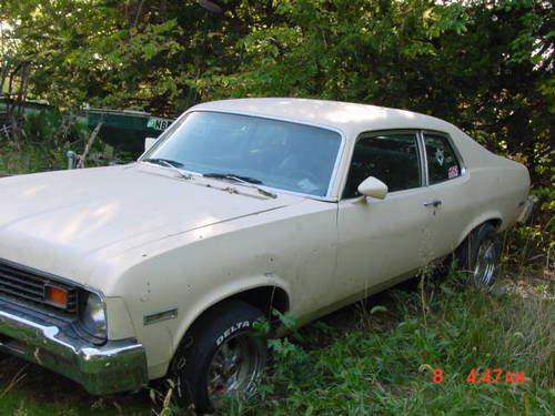 1974 chevrolet nova 2-door 350ci -great project car -nice find -won't last...