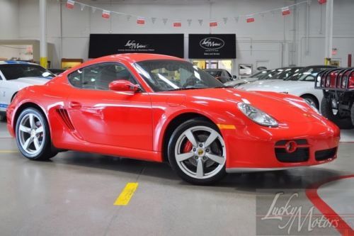 2006 porsche cayman s, 1-owner, chrono, bose, xenon, 6-sp manual, heated leather