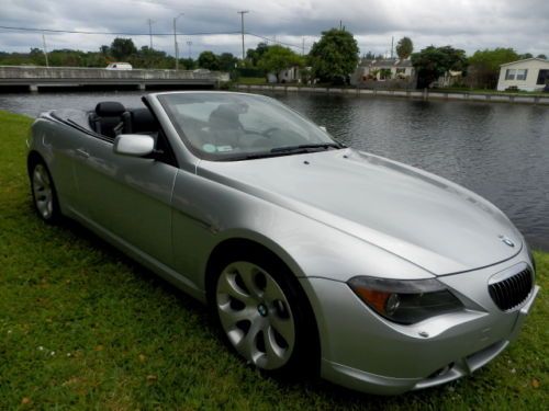 2004 645ci convertible only 37k miles best color combination very clean must see