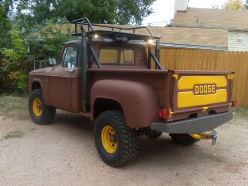Used Tires Colorado Springs >> Buy used 1965 Dodge Power Wagon Shortbed Stepside in ... Used Tires Colorado Springs >> Buy used 1965 Dodge Power Wagon Shortbed Stepside in ...