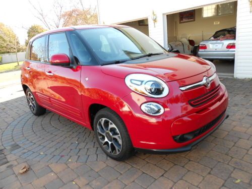 2014 fiat 500l, brand new, 50 miles,salvage history but clean title, 856-3797433