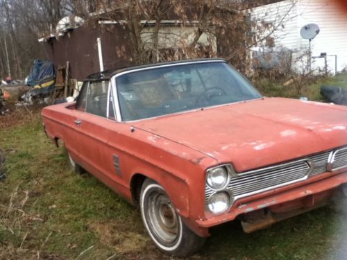 1966 plymouth fury 3 two door convertible