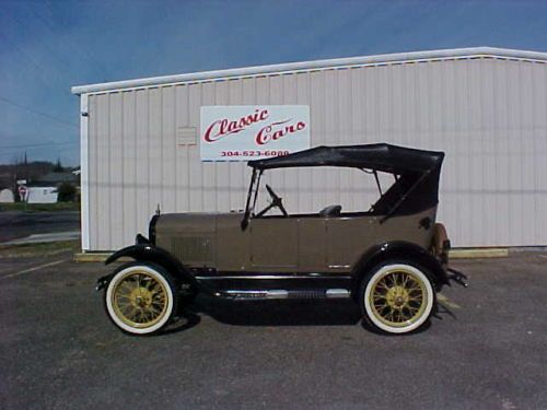 1927  ford  model  t  4 door   touring  convertible   last  of  the  t&#039;&#039;s