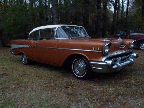 !! 1957 chevrolet bel air &#039;57 chevy belair sport coupe 327 v8 nc !! look !!