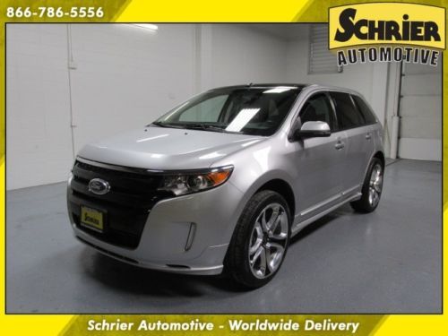 2012 ford edge sport navigation panoramic power liftgate back up cam