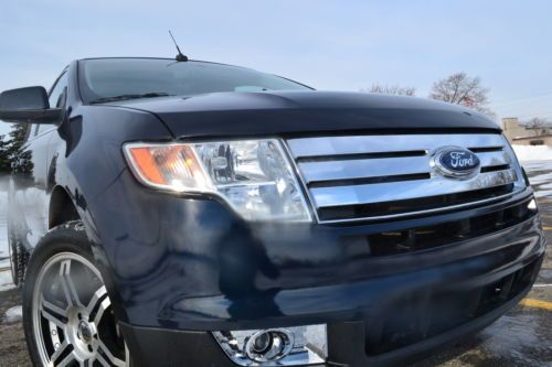 2010 ford edge limited sport/awd/navigation/dvd/heated leather/panoramic/20&#034;rims