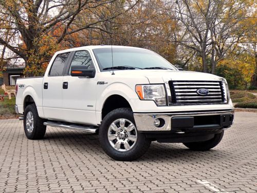 4x4 3.5l ecoboost crew cab 4wd 1 owner texas edition carfax!