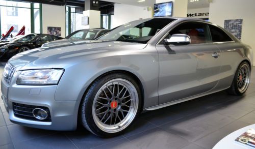 2010 audi s5 prestige coupe 4.2l v8 19&#034; bbs lm wheels 6-speed pirelli tires