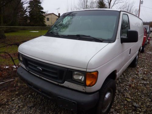 2006 ford e350 cargo van 6.0 diesel