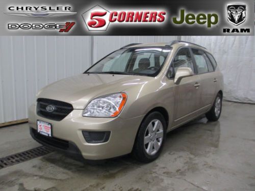 2008 gold kia rondo lx wagon - 2.7 v6, auto, clean